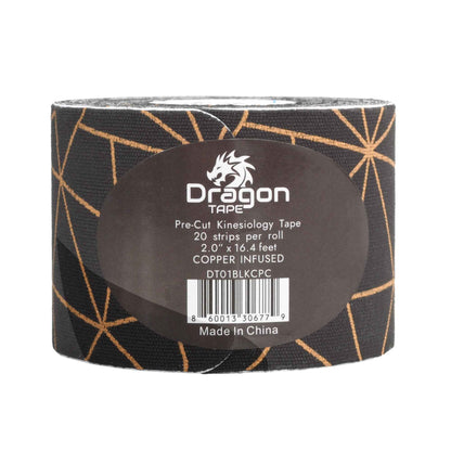 Copper Infused Kinesiology Tape – 20 Precut Strips