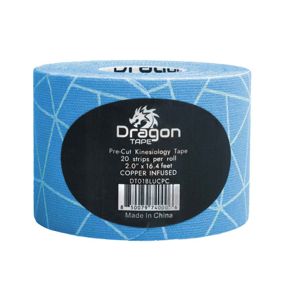 Copper Infused Kinesiology Tape – 20 Precut Strips