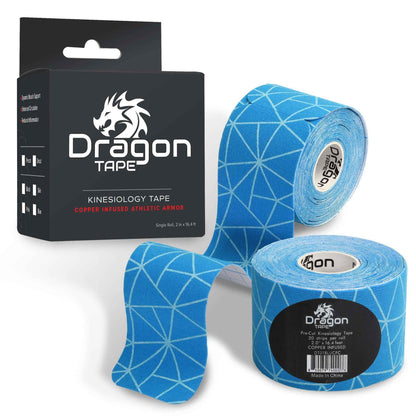 Copper Infused Kinesiology Tape – 20 Precut Strips