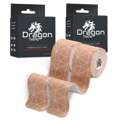 Copper Infused Kinesiology Tape – 20 Precut Strips